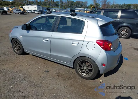 2014 Mitsubishi Mirage Es from USA, damaged, VIN ML32A4HJ2EH012060